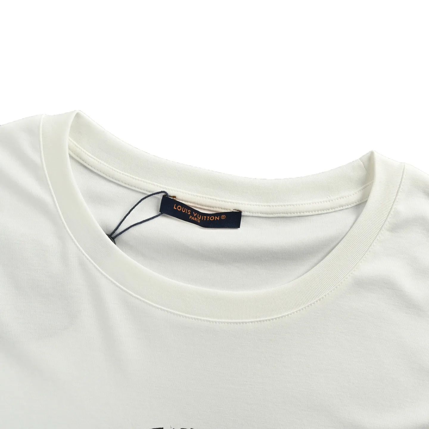 Louis Vuitton/Louis Vuitton 25ss seal logo printed short sleeves